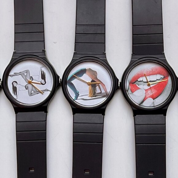 Black Artistic Watch Set - Picture 1 of 14